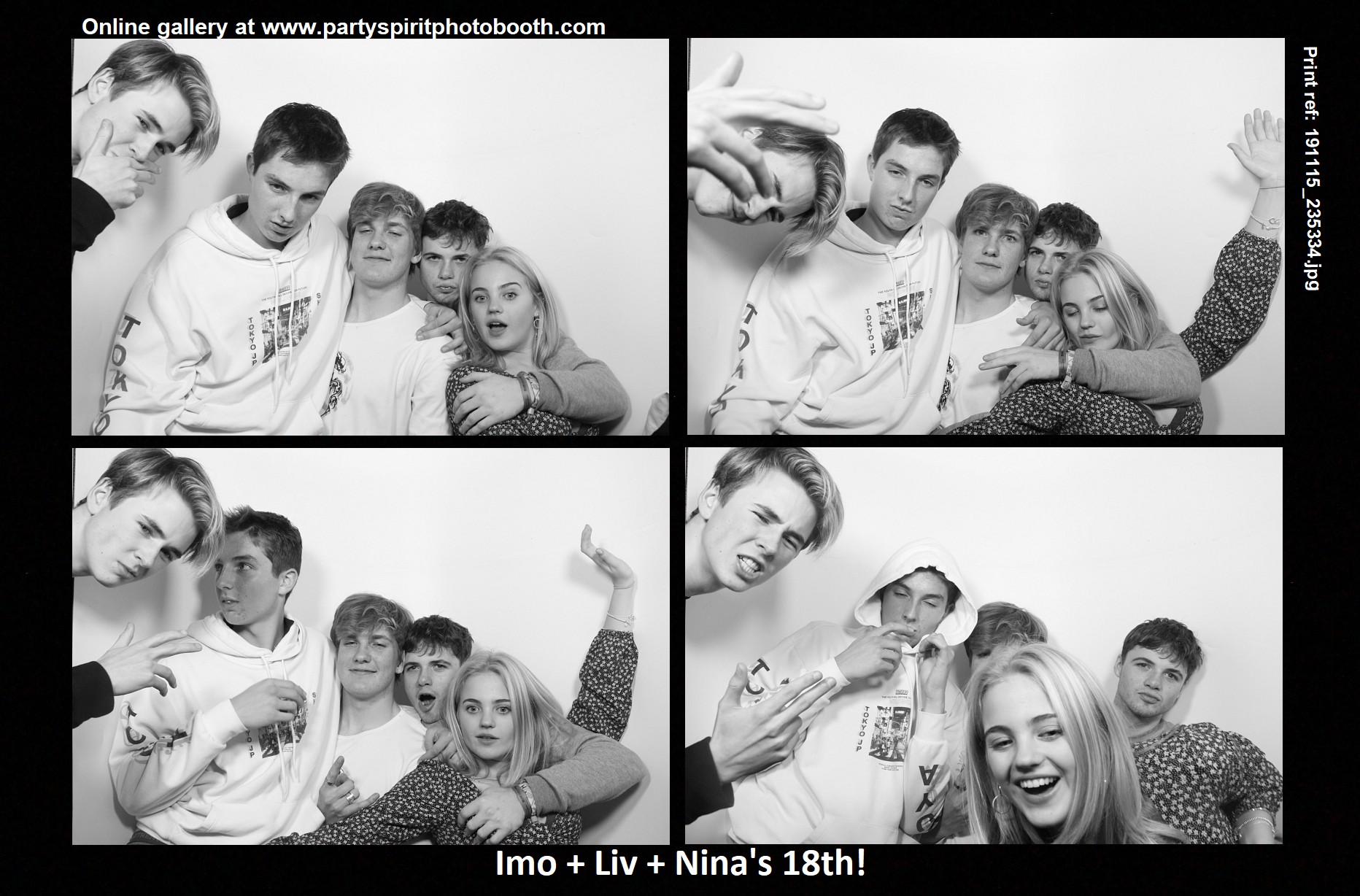 18th Birthday Party | View more photos from the event at gallery.partyspiritphotobooth.com/u/PartySpiritPhotoBooth/18th-Birthday-Party